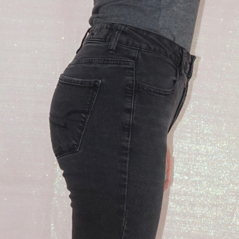 Black High Waisted Skinny Jeans